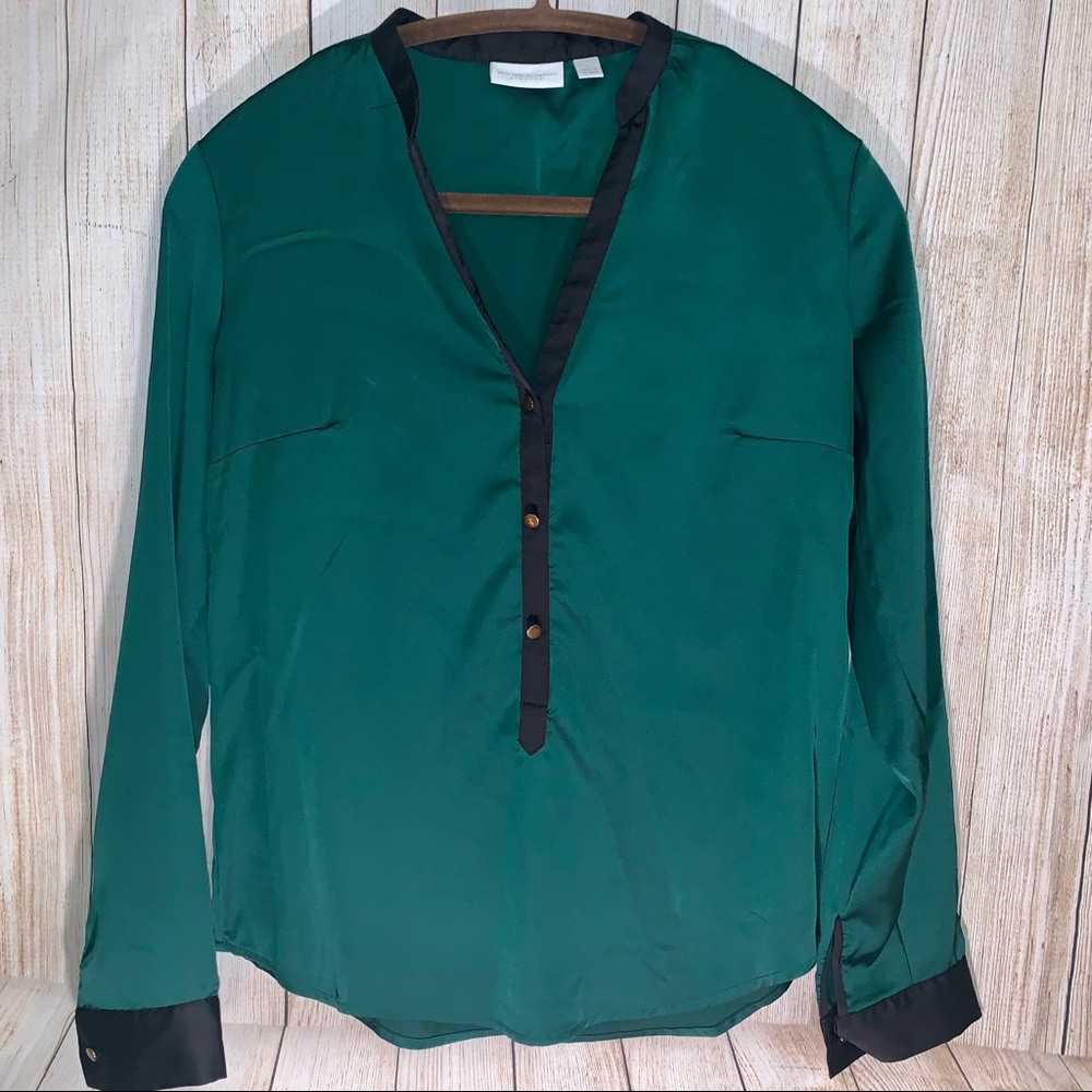 New York and Company Silk Top